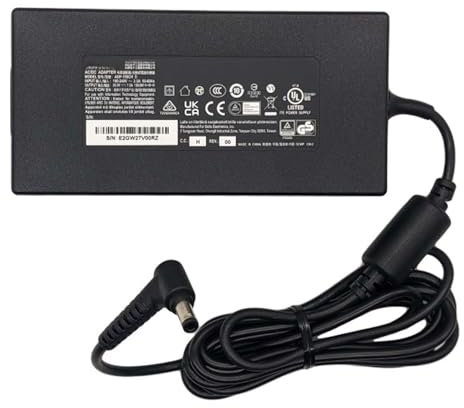 New 150W Ac Adapter Compatible with Razer Blade RC30-0165 Gaming Laptop Power Supply Charger With 5.5mm * 2.5mm Pin Size + UK Power Cord