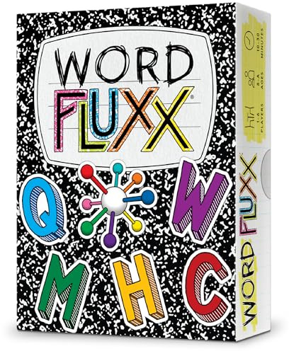 Looney Labs | Word Fluxx | Card Game | Ages 8+ | 1-6 Players | 10-30 Minutes Playing Time