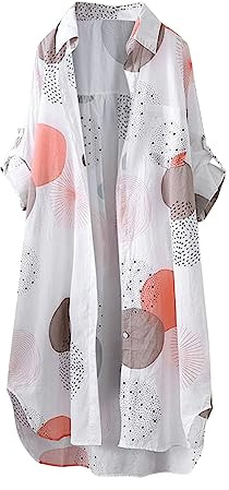 RYTEJFES Bikini Cover Up Tunika Damen Sommer Strand Strandbluse Lang Kimono Strandkleid Poncho Strandkleider Boho Kleid Pareos Und Langes Strandmode Leicht Jumpsuit Outfit