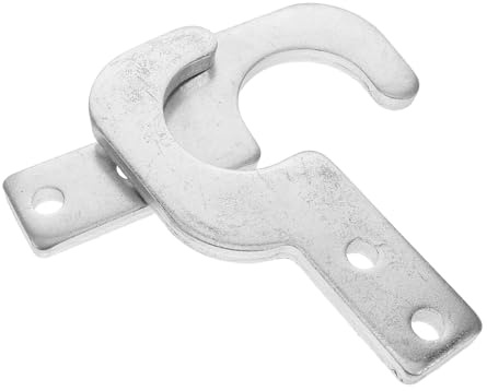 LIFKOME 2pcs Scaffolding Pedal Hook Scaffold Plank Support Clamps Scaffolding Accessories Scaffold Plank Bracket Accessories Secure Platform Support Scaffold Step Clamps Steel Silver