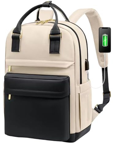 Generico Laptop-Rucksack – Technologie-Tasche | Power Satchel – stoßfestes | Design zur Aufbewahrung des Computers, mehrere Taschen für den täglichen Transport der Schule, für die Arbeit auf Reisen