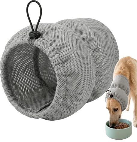 usefulbeauty Cache-Oreilles pour Chien | Bandeau antiglisse réglable rafraîchissant | Protège-Oreilles Snood pour Chiens,pour Petites et Grandes Races, été, Plage, Jeu, Sommeil, Voyage, Camping,