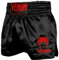 Venum Herren Classic Muay Thaibox Shorts, Schwarz/Rot, M EU