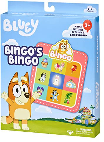 Bluey 13034 Dog Bingos Bingo, Mehrfarbig