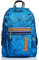 Seven Rucksack für Schule, Sport und Freizeit, Geräumige Schultasche für Teenager, Mädchen und Jungen, mit Trinkflaschenfach, blau, praktisch mit USB-Anschluss, BROADER UPBEAT