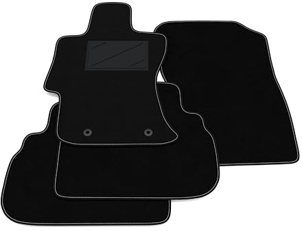Fußmatten kompatibel mit Subaru XV 2018-2024 No Decor, maßgeschneidertes Auto-Fußmatten-Set, Teppich-Fußmatten-Set, Autoteppich