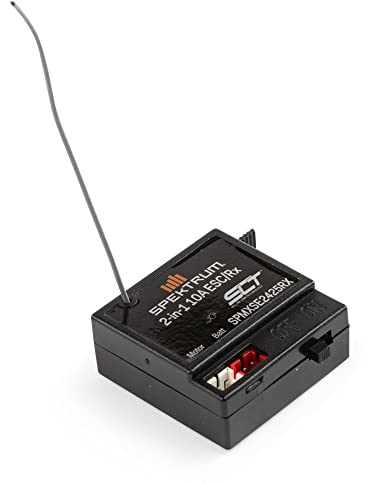 Spektrum 10 Amp Brushed 2-in-1 ESC/SLT Receiver Combo, SPMXSE2425RX