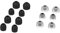 14Pcs Ohrpolster für Sony WF-1000XM3, Silikon-Ohrhaken Anti-Rutsch-Ohrabdeckungen, In-Ear-Kissen Kompatibel mit Sony WF-1000XM4