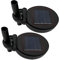 osiuujkw 2Pcs Solar Panel wasserdichte LED Boden Ersatz Tops Kunststoff Licht Zubehör Ersatzteile Home Garten Decor