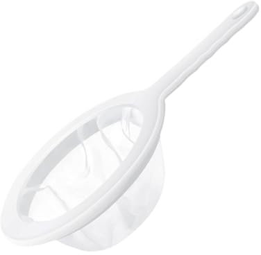 LICQIC Plastic Filter, Nylon Mesh Filter Suitable for Soy Milk Coffee Flour Filtering, 400 Mesh Fine Sieve