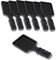 SOS Accessoire Non Stick Raclette Pans | Set of 1 to 12 | Mini Square Squeegee | Compatible with Tefal Raclette | Ergonomic Design and Easy to Clean
