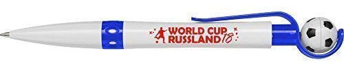 Fan-O-Menal Kugelschreiber mit Druck - World Cup Rußland 18 - beweglicher Ball 30143