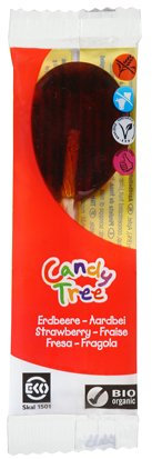 Candy Tree Aardbei lollie