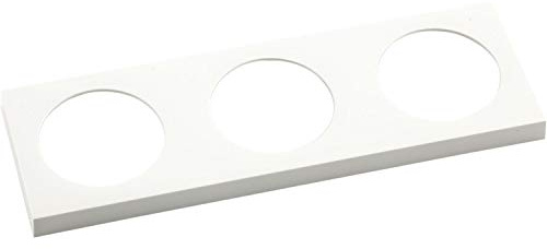 Berker Integro Pure Rahmen 3-fach polarweiß glänzend