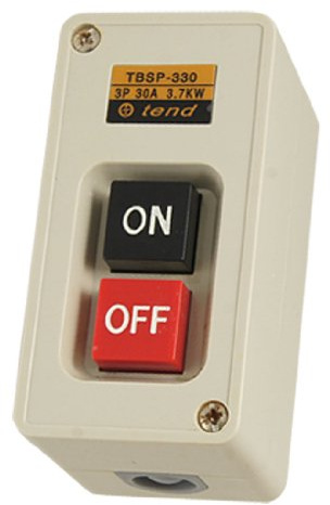Aexit AC 380V 30A 3,7Kw ON OFF Posizione scatola interruttore a pulsante a tre fasi ID: 271087