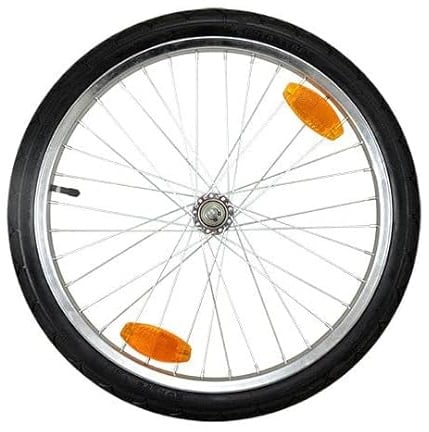 Roue remorque 20 ar (compatible remorque enfant atoo) axe 80mm/12.7mm