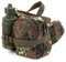 Commando-Industries Bauchtasche mit Trinkflasche Gürteltasche Schwarz BW Flecktarn Outdoor Pack (Bundeswehr–Flecktarn)