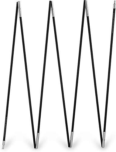 normani Reparatur Set Fiberglas Zeltstange Zeltgestänge Ersatz Tarp Stange Ersatzgestänge von 230 cm bis 950 cm Farbe 400 cm