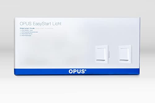 OPUS® EasyStart Licht - Zusätzlicher Lichtschalter polarweiß