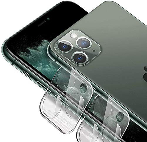 ANAcase [2 Pack] Camera Lens Protector for iPhone 11 Pro Max,[Bubble Free] Ultra Clear Thin Tempered Glass Screen Camera Lens Cover Full Scratch Protection for iPhone 11 Pro Max[Easy-Installation]