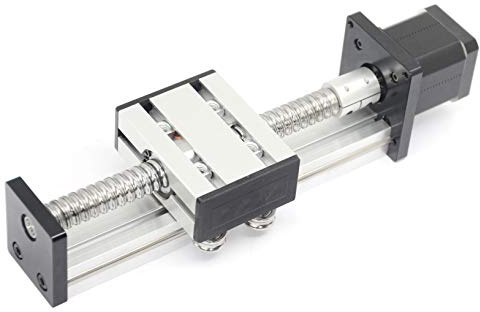 Befenybay 150mm Verfahrlänge Lineare Schienenführung Kugelumlaufspindel SFU1605 mit NEMA17 Schrittmotor für DIY CNC Router Teile X Y Z Linear Stage Actuator