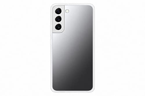 Samsung Frame Smartphone Cover EF-MS906 für das Galaxy S22+, Handy-Hülle, Silikon, Schutz Case, stoßfest, leicht, dünn und griffig, Transparent