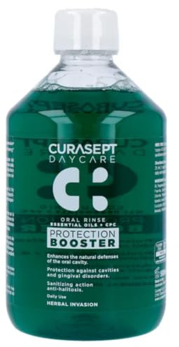 Curasept Daycare - Protection Booster Herbal Invasion Collutorio, 500ml