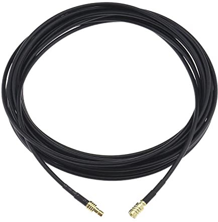 Be In Your Mind 2x 5m SMB auf SMB Koaxialkabel Antennenverlängerungskabel für Antennen, Koaxialkabel, Funkscanner & mehr