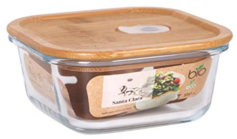 BigBuy Home boîte à Lunch, Bambou, Multicolore, Estándar