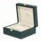 ROUHO Travel Gioielleria Orologio Custodia Pelle Sintetica Scatola orologi Verde Peluche Orologio Esporre Scatola per Rolex Daytona