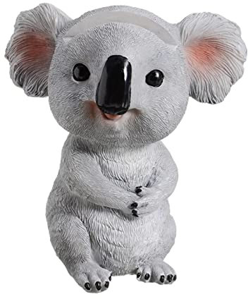 Duiaynke Nette Koala Brille Halter Nachttisch Home Office Dekoration Halskette Uhr Gummi Eyewear Retainer Dekoration