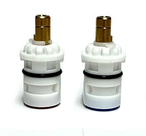 TML Franke Panto Pair of Compatible Ceramic Cartridges Valves Hot and Cold