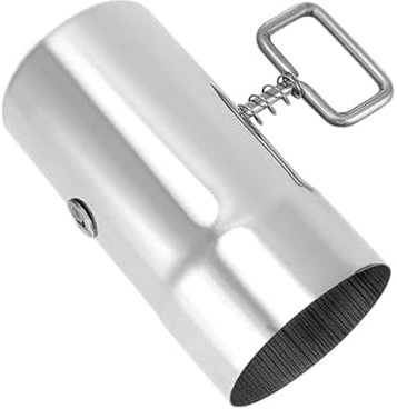 TAISOCA Manguera de horno con deflector de chimenea de horno de camping 2,36 pulgadas engrosada Tienda de manguera de horno deflector de humo (mortisador de tubería de estufa)