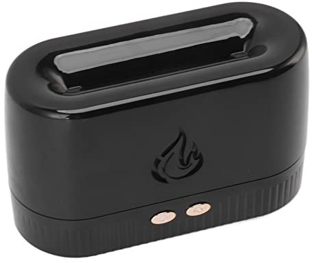 Flammen-Kamin-Luft-Aroma-Diffusor Für ätherische Öle, USB-Personen-Desktop, Geräuschloser Luftbefeuchter Mit Kühlem Nebel Und Automatischem Abschaltschutz Für Zuhause, Büro, Geschenk