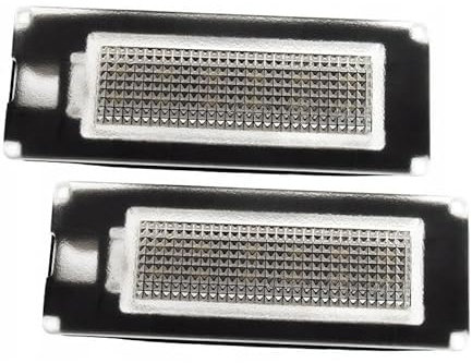 BLUETECH Kennzeichenbeleuchtung Nummernschildbeleuchtung LED kompatibel mit Ducato Bus Kasten, PEUGEOT Boxer Bus Kasten, Jumper mit Canbus. STVO Zugelassen mit E Prüfzeichen