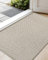 COLOR&GEOMETRY Door Mats Indoor, Woven Front Door Mat Inside, Inside Doormat Non Slip, Absorbent, Washable Door Mat, Easy To Clean Doormat, Floor Mats For Entryway, Patio, Pets (Khaki, 68x150cm)