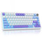 SOLIDEE mechanische Gaming Tastatur 75 Prozent mit Knopf,Bluetooth 5.0/2.4GHz/USB-C Gasket Mount Tastatur,hot-swap-fähige mechanische Tastatur mit South Facing RGB Hintergrundbeleuchtung(Starlight)