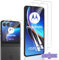 Bekiikoo Protection Écran pour Motorola Razr 40 Ultra et Verre Trempé Caméra Protecteur [2+2 pièces], sans Bulles HD Transparent Doux TPU Film Protection pour Motorola Razr 40 Ultra Protection Écran