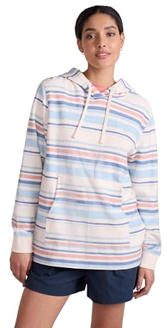Animal Lila Womens Beach Hoodie - Ladies Sweatshirt with Kangaroo Pocket, Elasticated Cuffs & Hem & Adjustable Hood - Summer, Pool & Water Sports Coral Women's Size 6