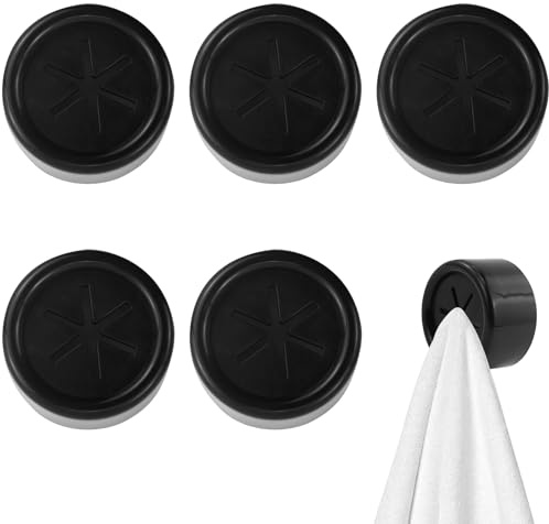 EASYKEENECOM 6 stück Handtuchhalter - Camping Zubehör ohne Bohren, Must Have Camping Gadgets, Küchenzubehör, Wohnwagen und Wohnmobil Zubehör, Praktische Gadgets für Wohnung und Küche