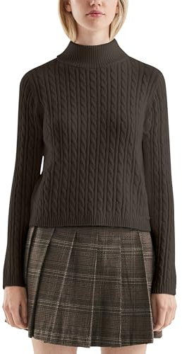 QS Pullover mit Zopfmuster