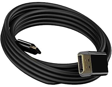 DIYEAH 1.8m Type-c Adattatore Per Tv e Monitor Usb c Displayport Accessori Tv Per Stabilità e