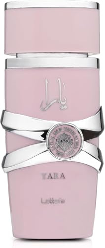 Yara Rose - Eau de Parfum Femme 100 mL – Parfum Floral-Oriental, Longue Tenue – Notes Mandarine, Orchidée & Héliotrope – Fragrance Élégante et Captivante