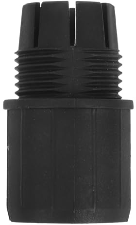Toyvian Adjustable Compatible for Electric Pedestal Fan Rod Lifting Joint Black Pvc Material with Height Adjustment and Wear Resistant Features for Enhanced Stability Fans