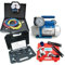 Kit Professionnel Climatisation, Ensemble d'Outils pour Installateurs CVC et Climatisation, Pompe à Vide 42L, Dudgeonnière, Clé Dynamométrique, Set Manomètres 2 Voies R32 R410A R134A R407C