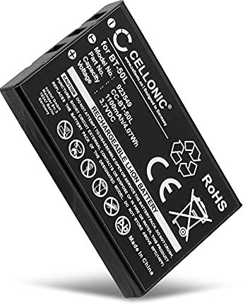 CELLONIC, Batterie Lecteur Code Barres Compatible avec Opticon PX001 Compatible avec Denso BHT500 Compatible avec Opticon H13 (1100mAh, 3.7V)