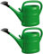 2X Gießkanne 10L GRÜN + 1x BILDMAGNET! Blumenkanne Kunststoff für groß & klein, Garten & Zimmerpflanzen Gießkannen Gieskanne Gieskannen Giesskanne 10 L Liter Watering Can Gieskannen10Liter