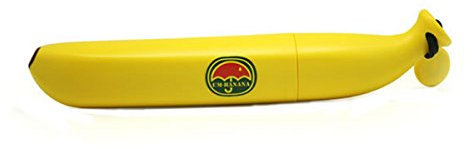 Milya Kleiner Ultra-Leicht Sonnenschirm UV-Sonnenschutz Faltbar Tragbar Kompakt Sonnenschutz Regenschirm Taschenschirm Kinderschirm (Z-Banane Gelb)