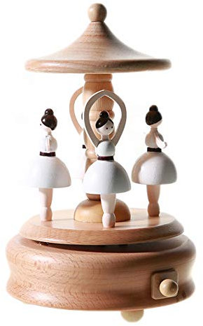 ZEIHAOWAN Mehrere Szenen Mechanismus Spieluhren Holzspieluhr Neuheit Music Box, Student, Geburtstag, Weihnachten, Valentinstag, Thanksgiving, Kinder,etc, Überraschungsgeschenk(Ballett)