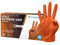 Guante de Nitrilo EXTREME GRIP de beHOLI - Caja de 50 Unidades (Naranja, L)